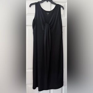 Talbots Black Strapless Dress